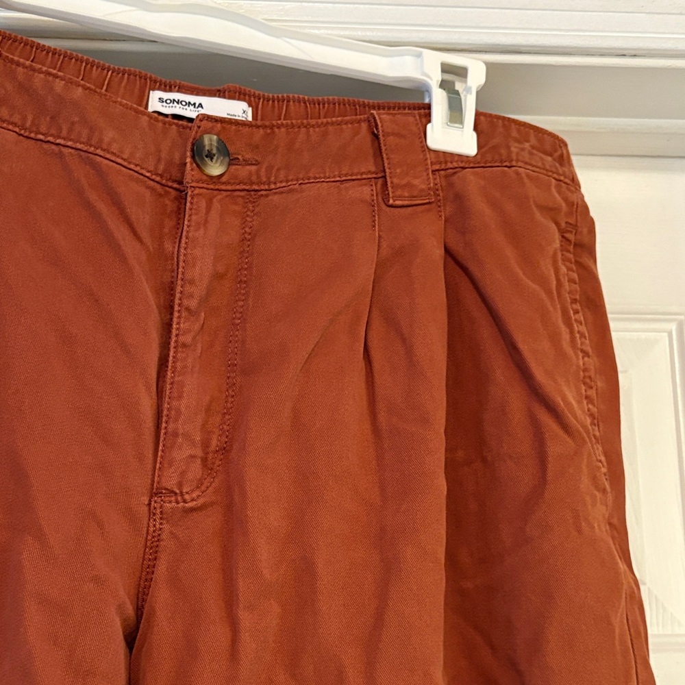 Sonoma Terracotta Trousers. Wide leg! - Picture 4 of 11
